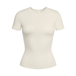 COTTON JERSEY T-SHIRT | BONE