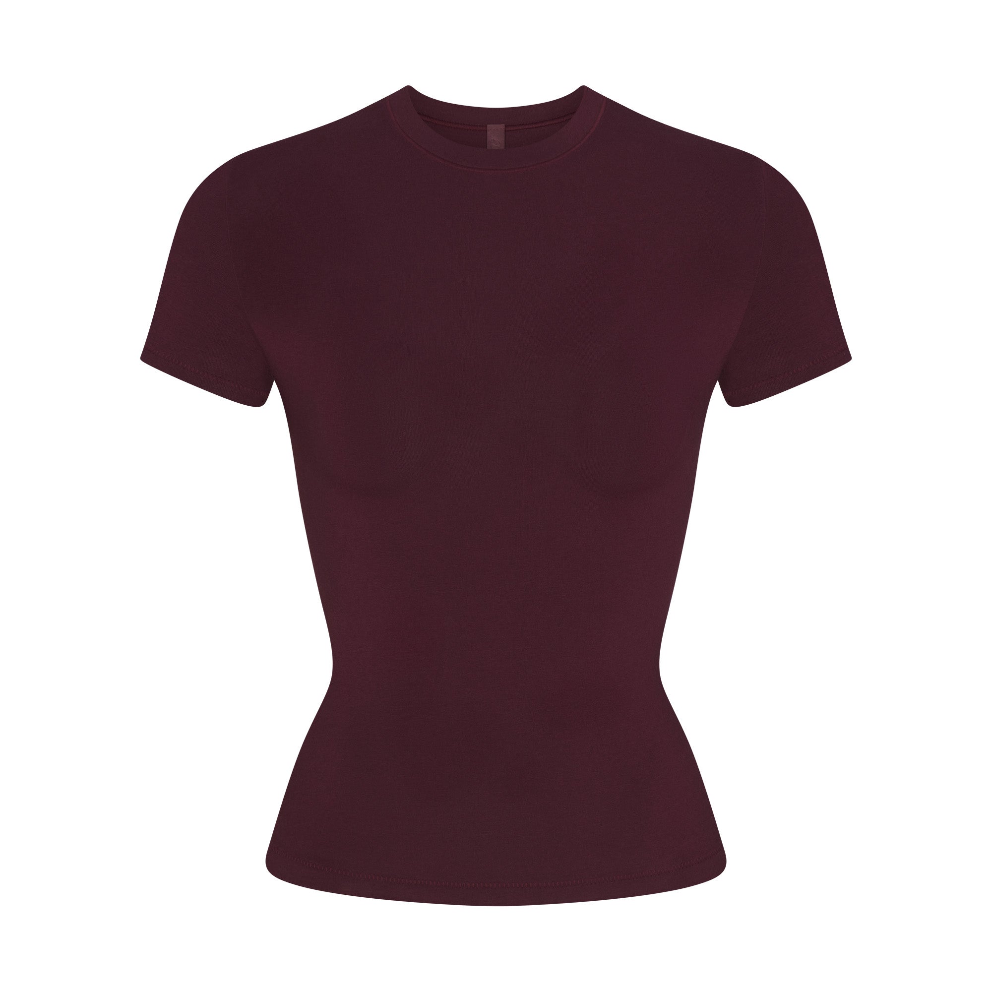 COTTON JERSEY T-SHIRT | CURRANT