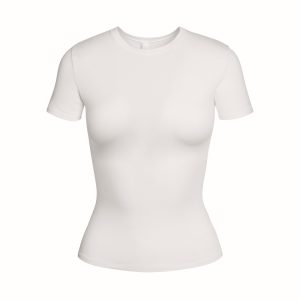 COTTON JERSEY T-SHIRT | MARBLE