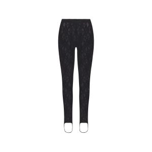 STRETCH LACE STIRRUP LEGGING | SOOT