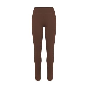 NikeSKIMS MATTE 26 LEGGING | DARK SEPIA