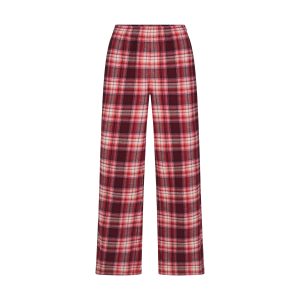 FLANNEL SLEEP OVERSIZED PANT | ULTRA PINK SANGRIA PLAID