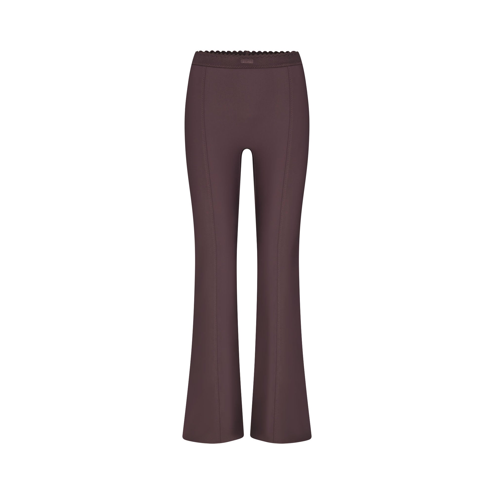 SKIMS BODY HIGH-WAISTED FLARE PANT | RAISIN
