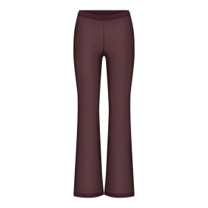 SLINKY KNIT LOW RISE PANT | CURRANT