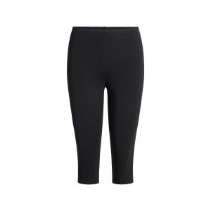 SMOOTH LAYERS HIGH-WAISTED CAPRI | OBSIDIAN