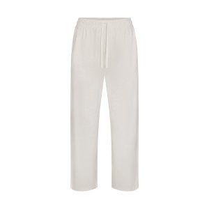 JERSEY LOUNGE MENS RELAXED STRAIGHT LEG PANT | CHALK HEATHER
