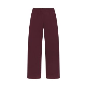 NikeSKIMS MATTE TRICOT SIDE SNAPS PANT | CURRANT