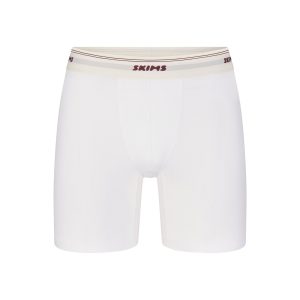 SKIMS COTTON RIB MENS 5 BOXER BRIEF | CHALK