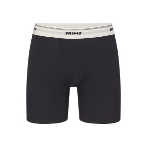 SKIMS COTTON RIB MENS 5 BOXER BRIEF | ONYX