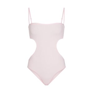 COTTON RIB CUT OUT BODYSUIT | CHERRY BLOSSOM