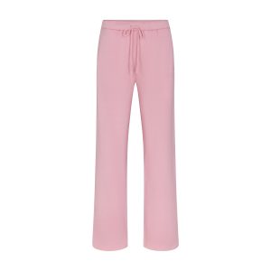 COTTON FLEECE LOGO CLASSIC STRAIGHT LEG PANT | HALITE WITH SNOW LOGO