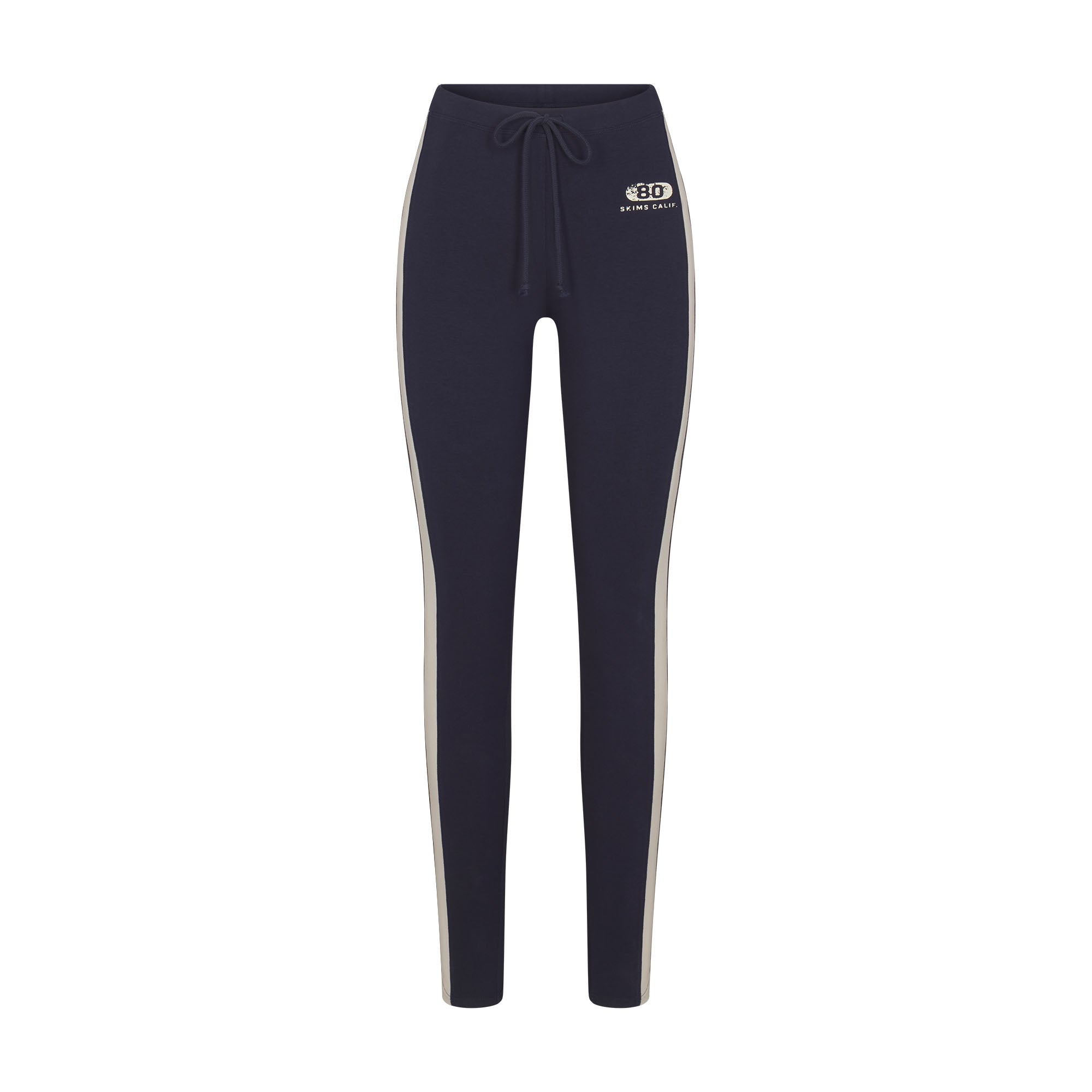 OUTDOOR HIGH-WAISTED LEGGING | NAVY ECRU CONTRAST