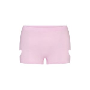 WORN IN JERSEY HEART MICRO SHORT | BABY PINK