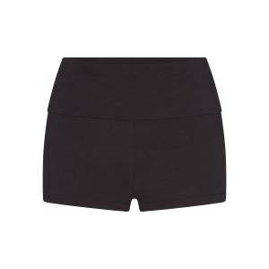 COTTON JERSEY FOLDOVER SHORT | SOOT