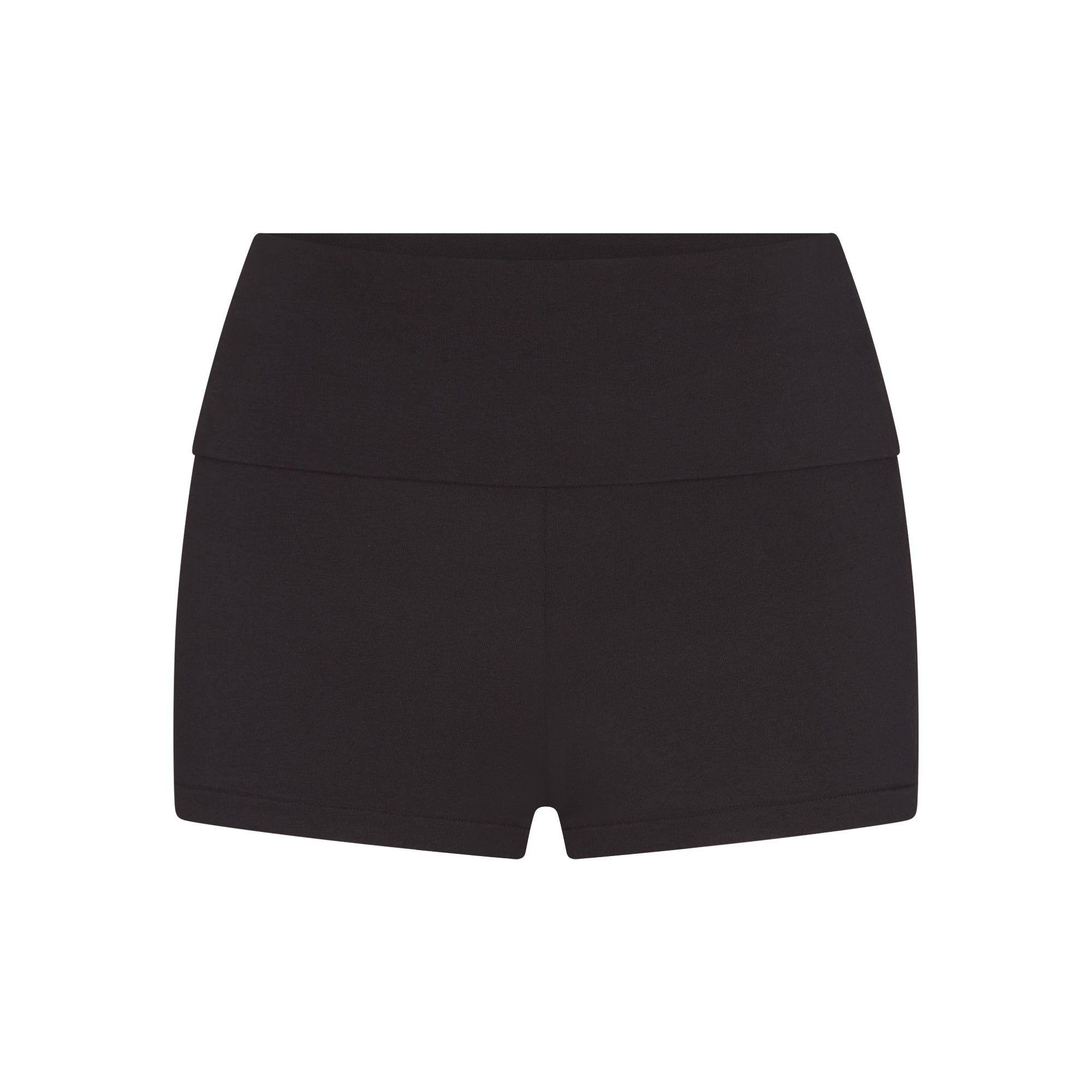COTTON JERSEY FOLDOVER SHORT | SOOT