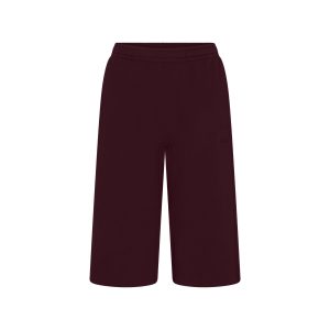 COTTON FLEECE LONG SHORT | CURRANT