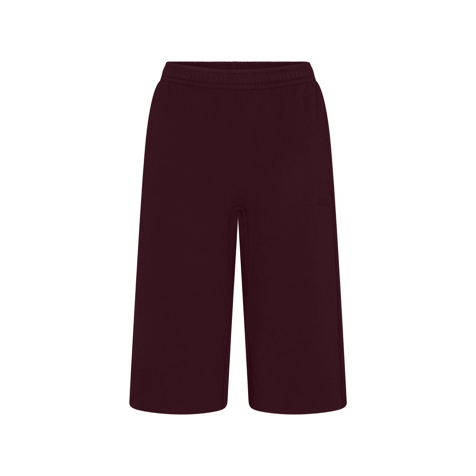 COTTON FLEECE LONG SHORT | CURRANT