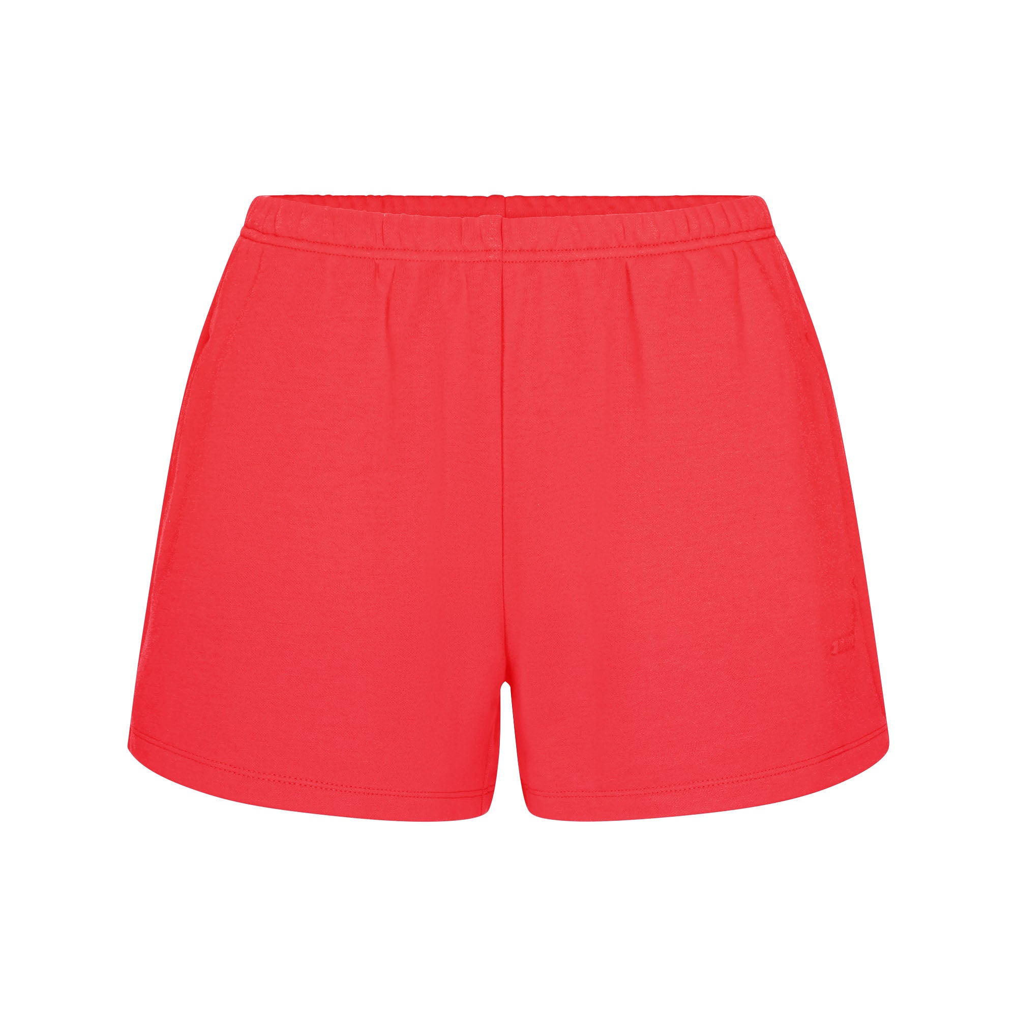 COTTON FLEECE CLASSIC SHORT | WASHED RED