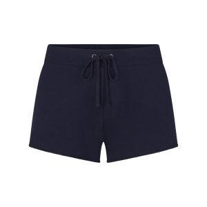 DRAPEY FRENCH TERRY SHORT | NAVY