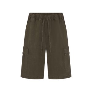 WOVEN MENS RELAXED CARGO SHORT | JUNGLE