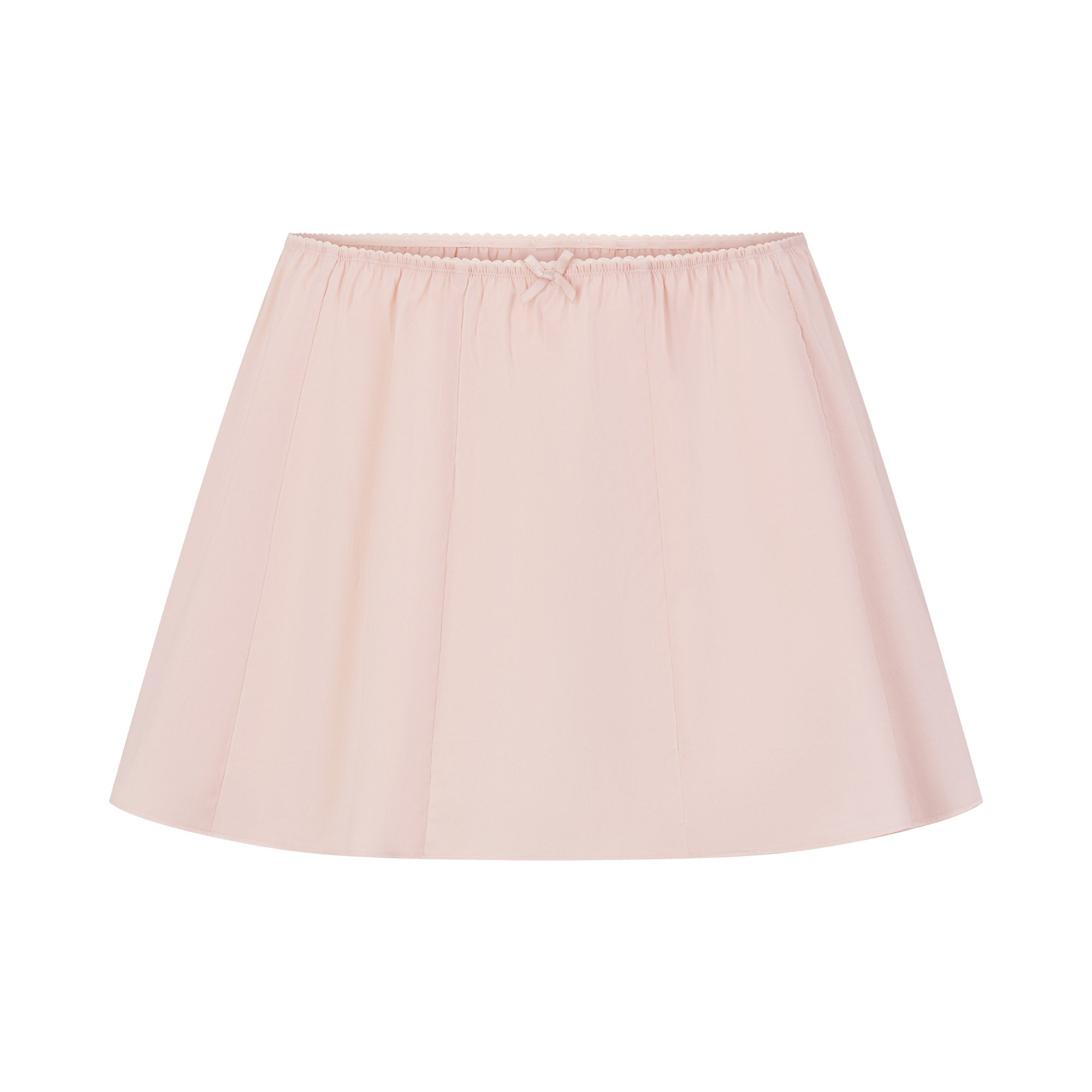 POPLIN APPAREL MINI SKIRT | DUSTY PINK