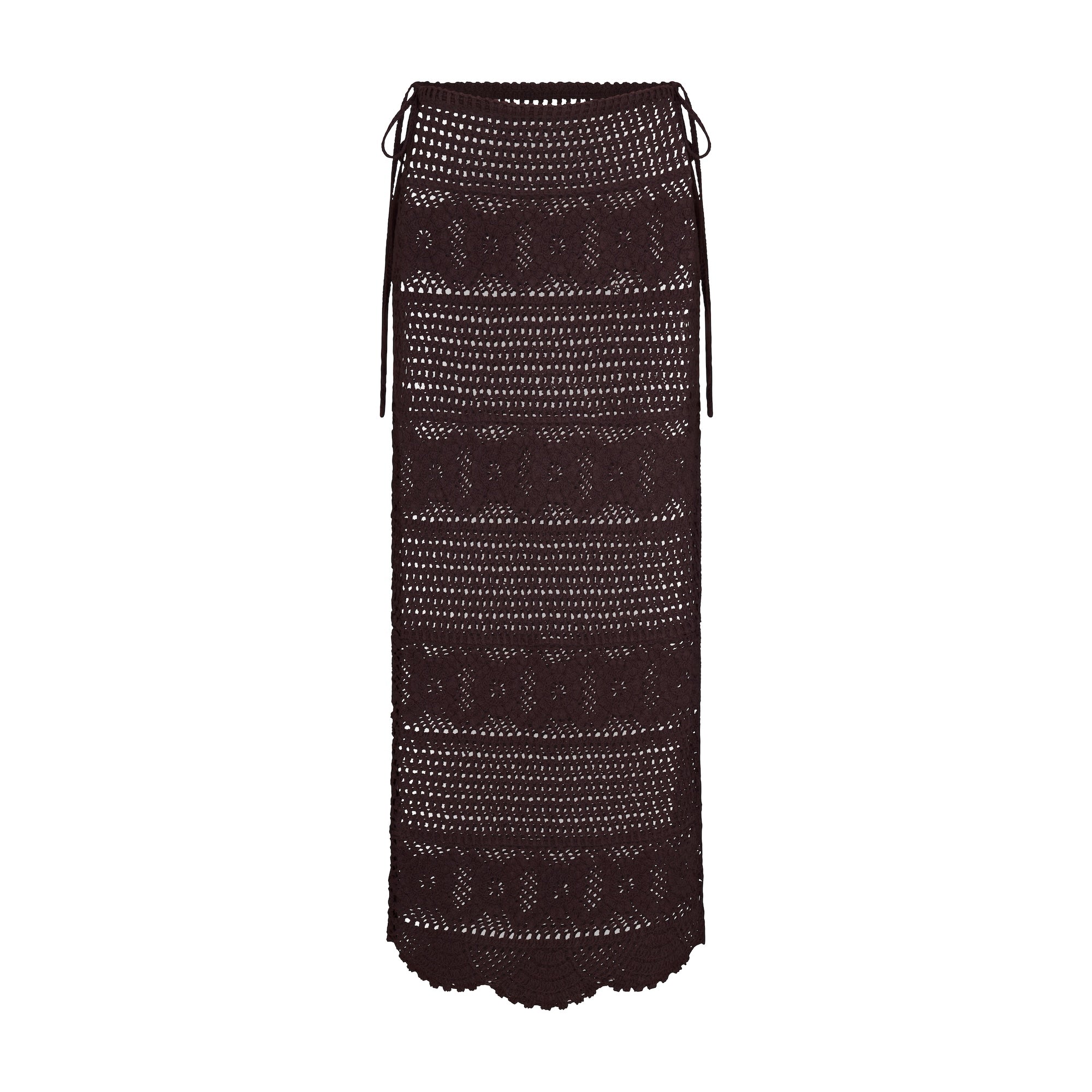 SWIM COVER-UPS CROCHET LONG SKIRT | PHOENIX