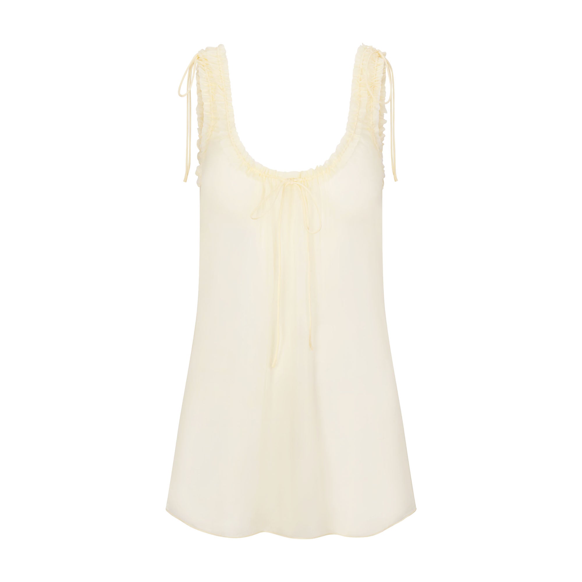 SKIMS ROMANCE MINI DRESS | BUTTER