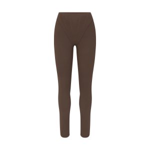 NikeSKIMS MATTE CORSET 26 LEGGING | DARK SEPIA