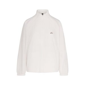 NikeSKIMS STRETCH NYLON OVERSIZED TRACK JACKET | IVORY