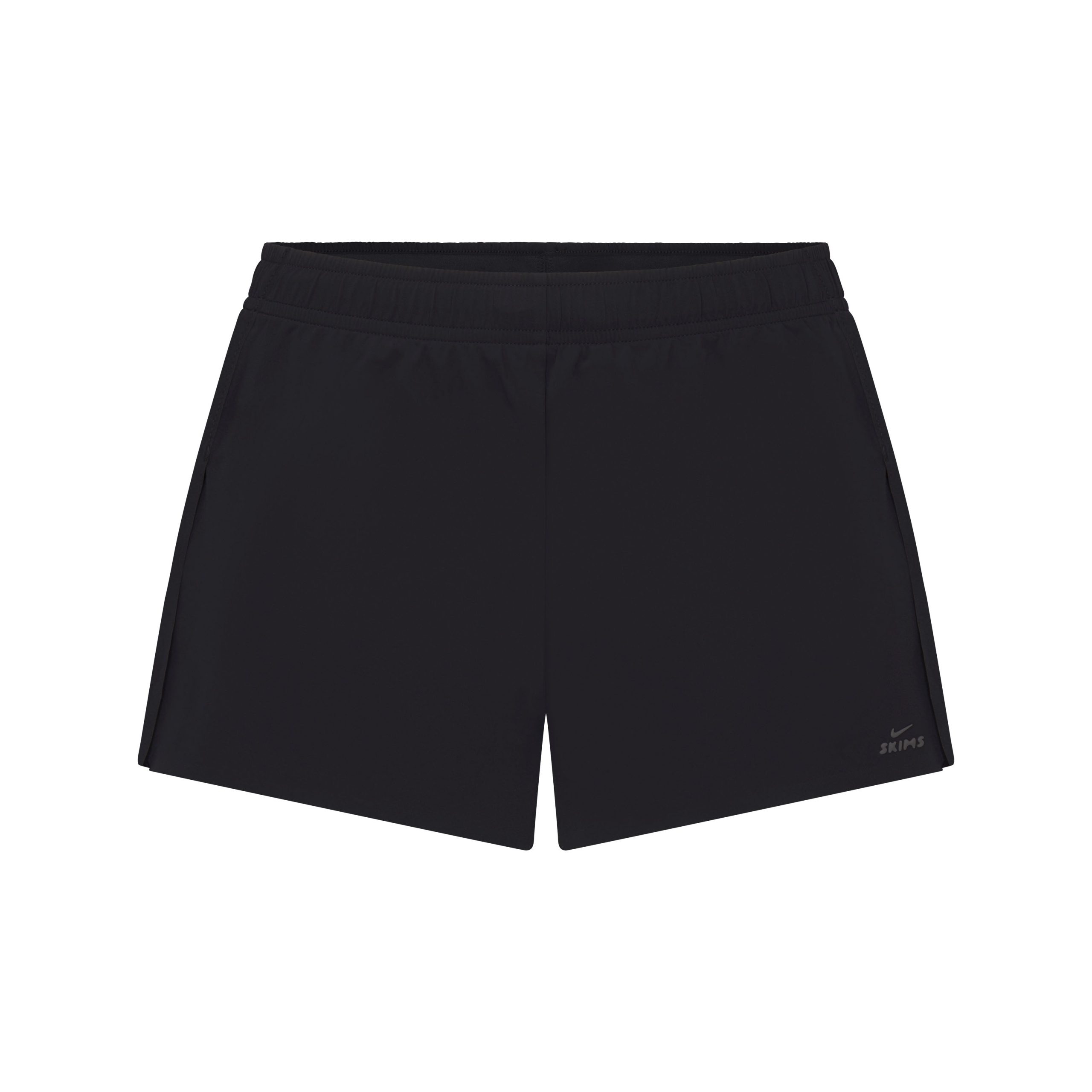 NikeSKIMS STRETCH NYLON RUNNER SHORT | OBSIDIAN