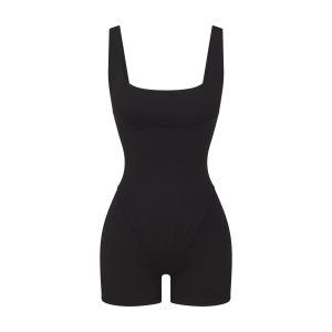 NikeSKIMS MATTE CORSET 2 ONE PIECE | OBSIDIAN