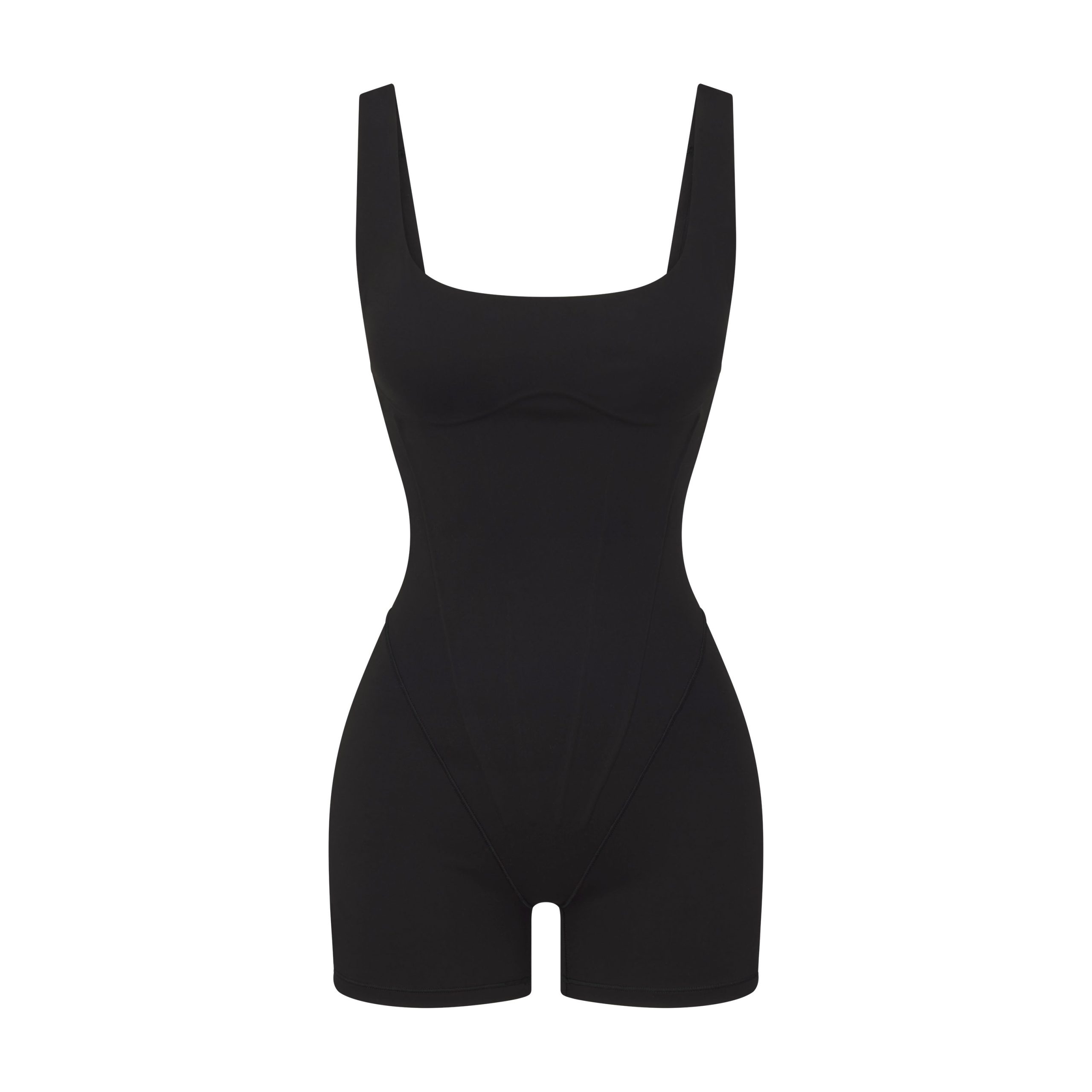 NikeSKIMS MATTE CORSET 2 ONE PIECE | OBSIDIAN