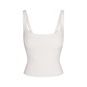 NikeSKIMS MATTE SQUARE NECK TANK | IVORY