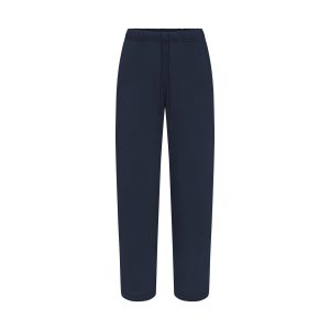 FLEECE LOUNGE MENS CLASSIC STRAIGHT LEG PANT | NAVY