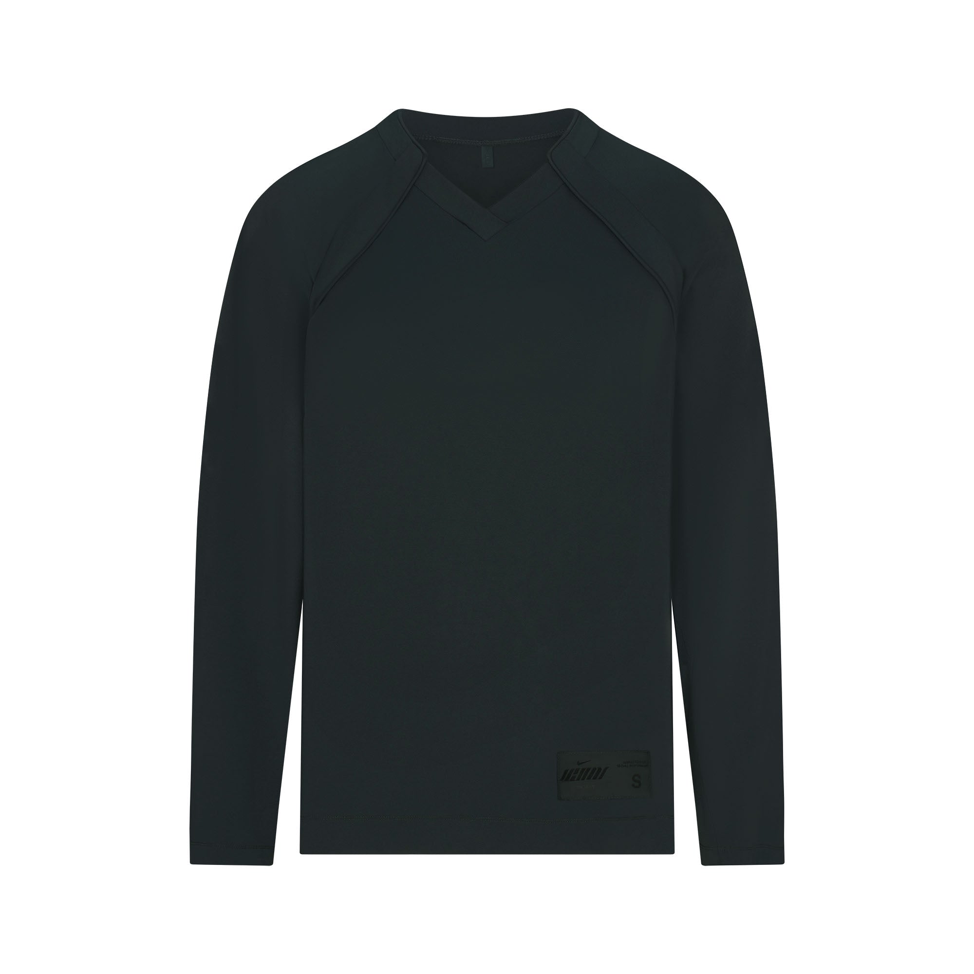 NikeSKIMS AIRY V-NECK OVERSIZED LONG SLEEVE TOP | DARK TEAL