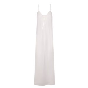 VOILE SLEEP LONG DRESS | SNOW