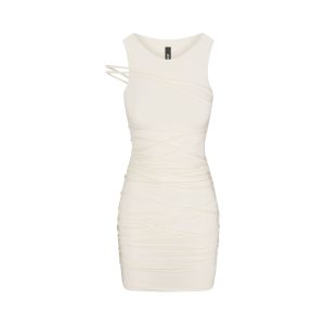 VETTESE X SKIMS SMOOTH LAYERS TANK DRESS | ECRU