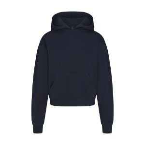 COTTON FLEECE CLASSIC HOODIE | NAVY