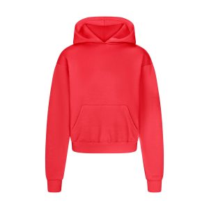 COTTON FLEECE CLASSIC HOODIE | WASHED RED