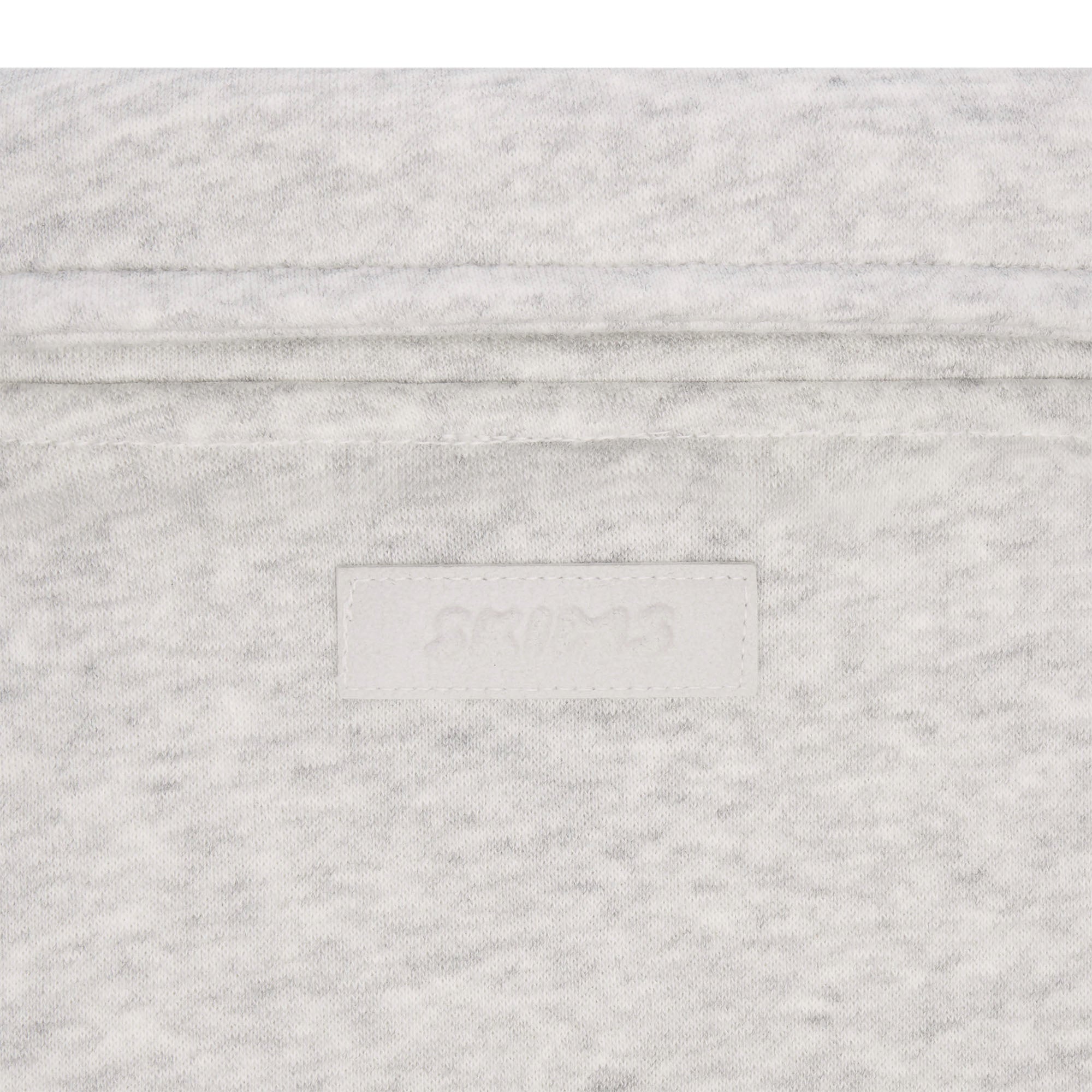 FLEECE LOUNGE MENS RELAXED SHORT | LIGHT HEATHER GREY - Image 7