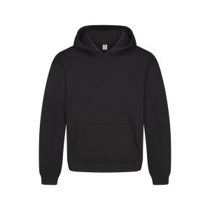 FLEECE LOUNGE MENS RELAXED HOODIE | WASHED ONYX