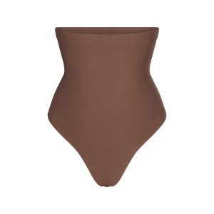 SKIMS BODY CORE SCULPT HIGH-WAISTED THONG | JASPER