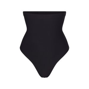 SKIMS BODY CORE SCULPT HIGH-WAISTED THONG | ONYX