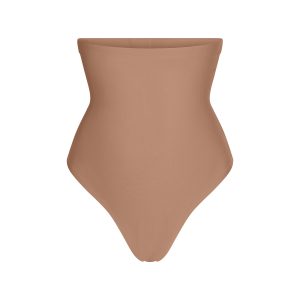 SKIMS BODY CORE SCULPT HIGH-WAISTED THONG | SIENNA