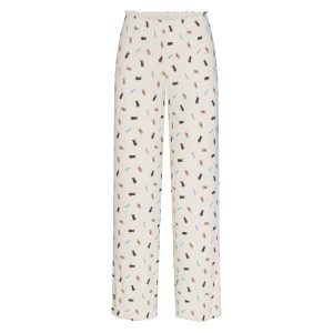 LOGO POINTELLE STRAIGHT LEG PANT | MARBLE TOSSED BUNNY