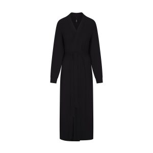SOFT LOUNGE LONG ROBE | ONYX