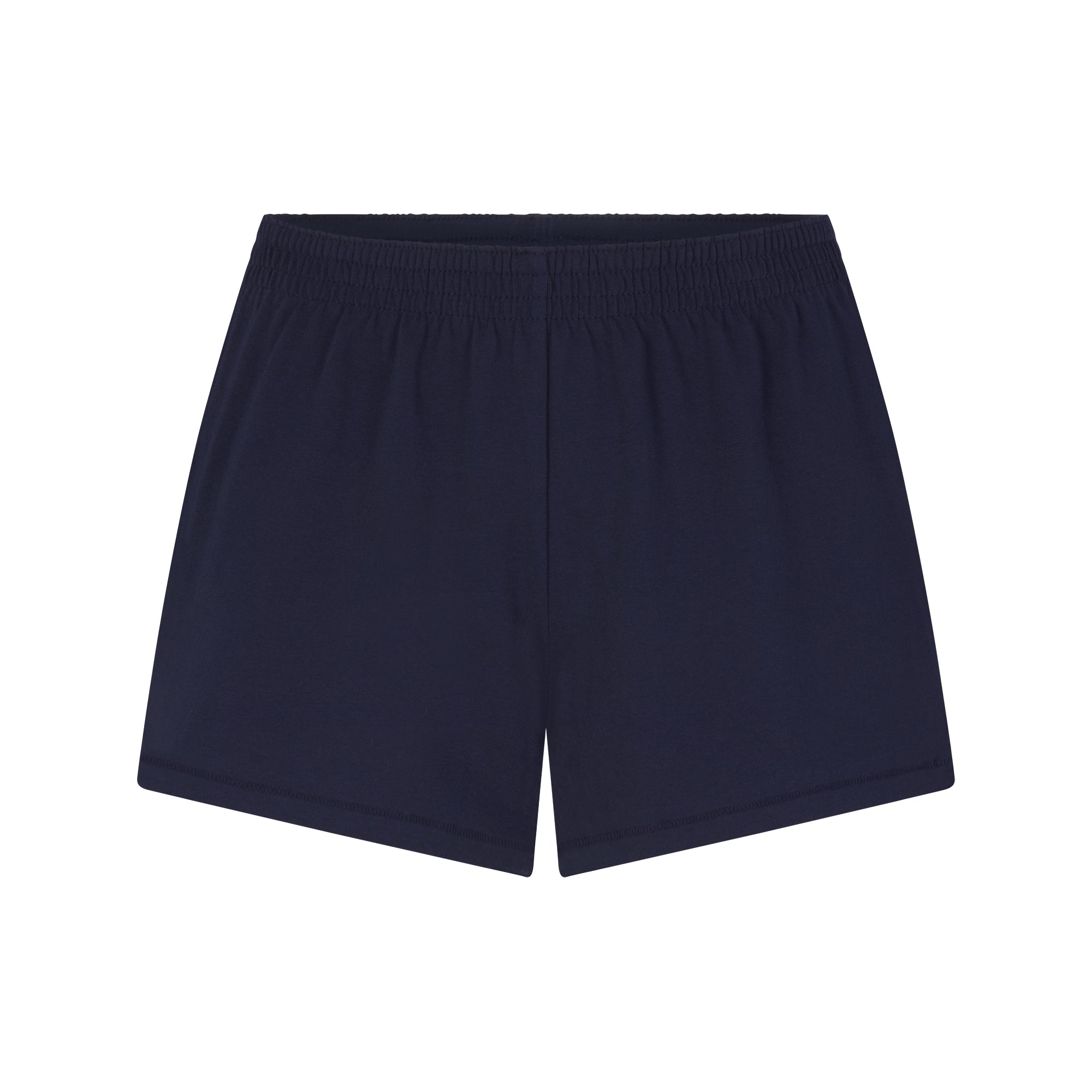 COTTON JERSEY LOOSE SHORT | NAVY