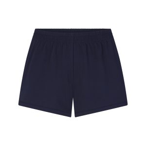 COTTON JERSEY LOOSE SHORT | NAVY