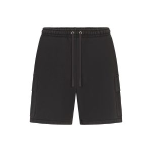 HEAVYWEIGHT FLEECE MENS CARGO SHORT | WASHED ONYX
