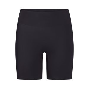 NikeSKIMS SHINE BONDED WAIST 5 BIKER SHORT | OBSIDIAN